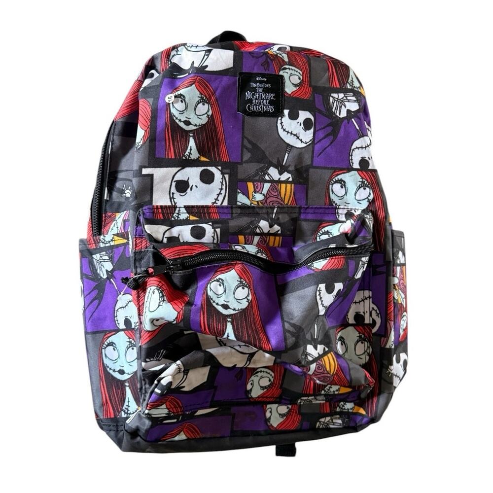 Nightmare Before Christmas Backpack(Jack Skellington & Sally) Disney Backpack